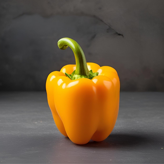Yellow Bell Pepper (Peeli Shimla Mirch)