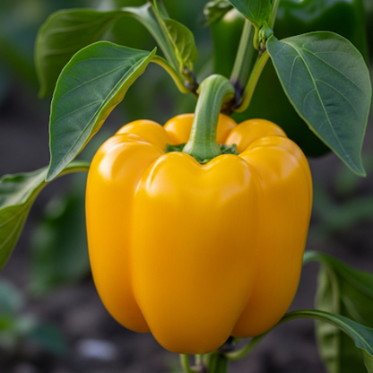 Yellow Bell Pepper (Peeli Shimla Mirch)