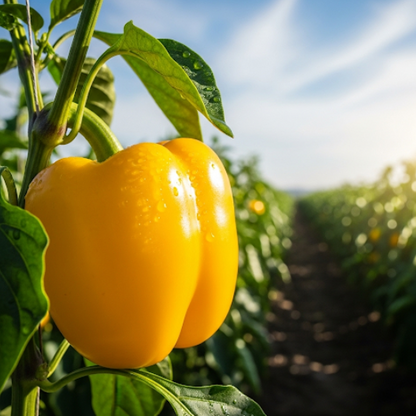 Yellow Bell Pepper (Peeli Shimla Mirch)